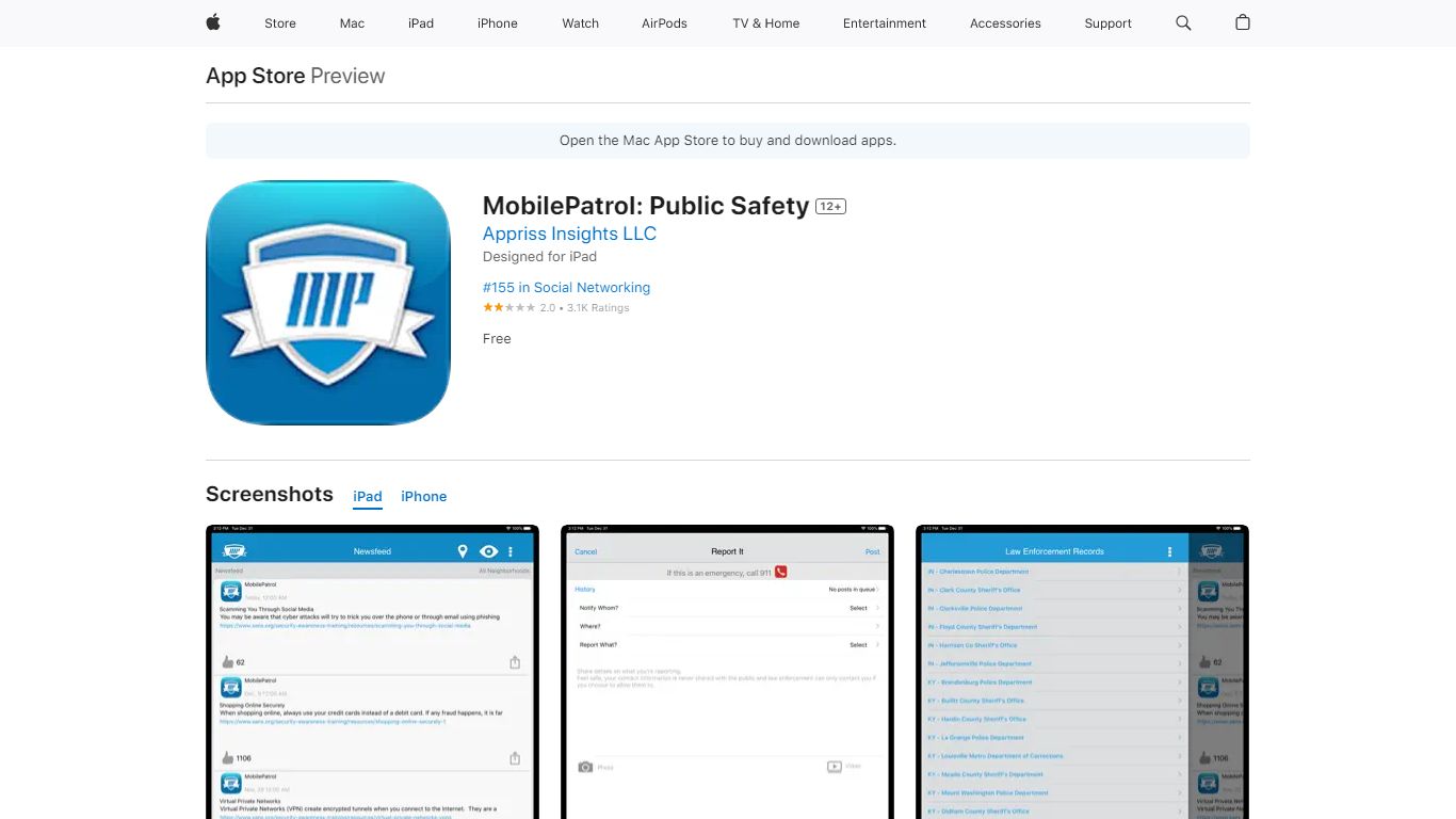 ‎MobilePatrol: Public Safety on the App Store