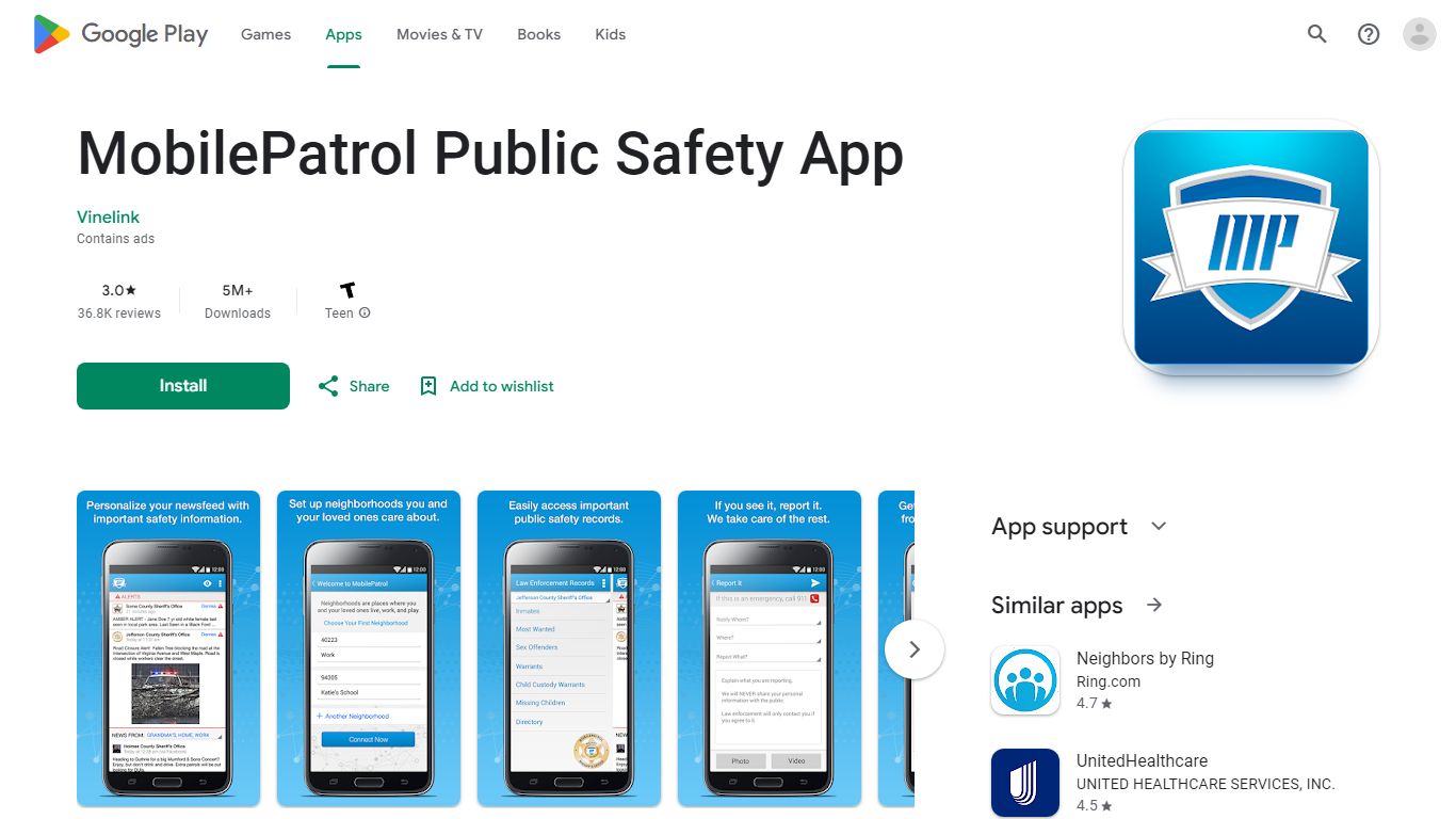 MobilePatrol Public Safety App - Apps on Google Play