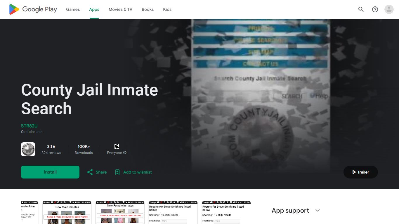 County Jail Inmate Search - Apps on Google Play